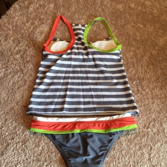 BCA by REBECCA VIRTUE Ladies 2pc Tankini - size Medium - Picture 3 of 13